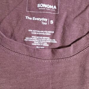 Sonoma Men's Short Sleeve Tee in Dusty Plum